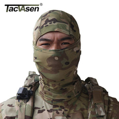 TACVASEN Tactical Balaclava Quick Dry Shoot Hunt Bike Army Full Face Mask Paintball Wargame Helmet Camouflage Military Face Mask|full face mask|military face maskhood mask