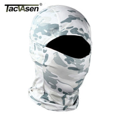 TACVASEN Tactical Camouflage Balaclava Full Face Mask Wargame Hunt Shoot Army Bike Military Helmet Liner Combat Airsoft Gears|Military