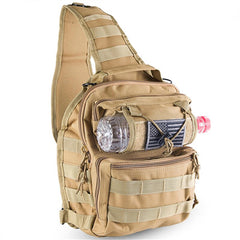 Tactical Assault Pack Military Nylon Sling Backpack Army Molle Waterproof EDC Rucksack Bag for Outdoor Hiking Camping