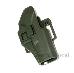 Tactical CQC Compact Handgun Belt Holster Quick Draw Right Hand Gun Holster w/ Paddle Waist Belt for GLock  17 18 19 23 32