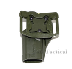 Tactical CQC Compact Handgun Belt Holster Quick Draw Right Hand Gun Holster w/ Paddle Waist Belt for GLock  17 18 19 23 32