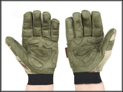 Tactical  Camo trainning gloves full finger  Tyhone hunting gloves Mandrake Highlander