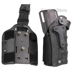 Tactical Holster Leg Platform Airsoft Gear Tan Black Thigh Gun Holsters For Gl 17 Colt 1911 M92 M9 SIG P2022 P226