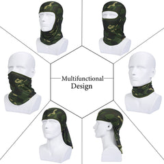 Tactical Military Balaclava Cap Camouflage Full Face Masks Hats  Camo Airsoft Paintball Helmet Liner Head Mask Face Guard Men|Men's Skullies & Beanies