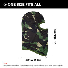 Tactical Military Balaclava Cap Camouflage Full Face Masks Hats  Camo Airsoft Paintball Helmet Liner Head Mask Face Guard Men|Men's Skullies & Beanies