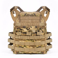 Tactical Vest Military Body Armor Plate Carrier Magazine Chest Rig Airsoft Paintball Chest Protector Molle Loading Bear Gear