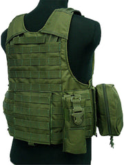 Tactical Vest Molle CIRAS Airsoft Combat Vest W/Magazine Pouch Releasable Armor Plate Carrier Strike Vests Hunting Clothes Gear