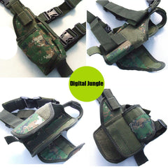 Universal Holster Molle Gun Outdoor Tactical Leg Holster Pistol/Gun Drop Leg Thigh Holster 31-0009