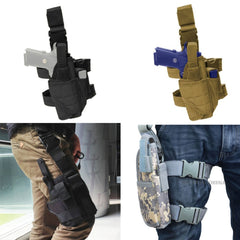 Universal Holster Molle Gun Outdoor Tactical Leg Holster Pistol/Gun Drop Leg Thigh Holster 31-0009