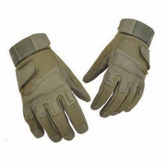 aichAngeI Men's Army Gloves Man Full finger gloves Military police Safety Gloves Speed dry Anti-Slippery Leather Tactical Gloves