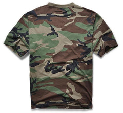 New CamouflageHunting Quick Dry T-shirt Men Breathable Army Tactical O Neck Shirt Sleeve Military Combat Casual T-shirts