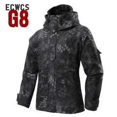 G8 ECWCS Windbreaker Typhon Hoody Softshell Jacket M-65 Field Coat with Liner