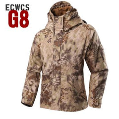 G8 ECWCS Windbreaker Typhon Hoody Softshell Jacket M-65 Field Coat with Liner