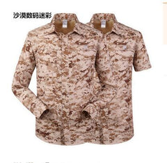 Men's Detachable Long Sleeve Quick Dry Shirt Military Tactical Outdoor Hiking Breathable Anti UV Removable Lapel Cardigan Tops