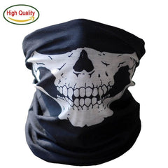 Magic Ghost Skull Skeleton Bicycle Head Scarf Tactical Army Hats Tube Bandana Headband Headwear Halloween Neck Gaiter Face Mask|scarf tactical|head scarfbicycle head scarf