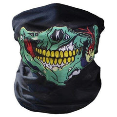 Magic Ghost Skull Skeleton Bicycle Head Scarf Tactical Army Hats Tube Bandana Headband Headwear Halloween Neck Gaiter Face Mask|scarf tactical|head scarfbicycle head scarf