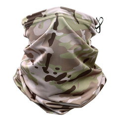 Multicam Camouflage Tactical Neck Warmer Tube Half Face Mask Military Scarf Wristband Pirate Rag Hats Magic Headband Bandana|headband bandana|military scarfmagic headband