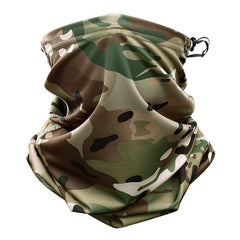 Multicam Camouflage Tactical Neck Warmer Tube Half Face Mask Military Scarf Wristband Pirate Rag Hats Magic Headband Bandana|headband bandana|military scarfmagic headband