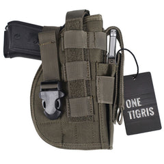 OneTigris Tactical Molle Modular Pistol Holster with Mag Pouch for Right Handed Shooters 1911 45 92 96 Glock 2pcs/lot