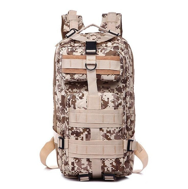 ITG 3P Military Bag Army Tactical Outdoor Camping Men's Military Tactical Backpack Oxford for Cycling Hiking Sports Climbing Bag 25L