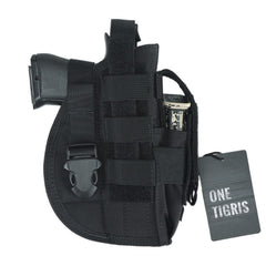 OneTigris Tactical Molle Gun Holster with Mag Pouch for Pistol Military Airsoft Hunting fit Glock 17 18 19 23 Beretta M92 M96 M9