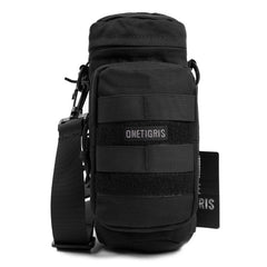 OneTigris Tactical EDC Insulated Water Bottle Pouch MOLLE 1000D Nylon SNIPER Water Bottle Holder Bag Includes Shoulder Strap