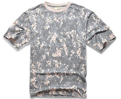 New CamouflageHunting Quick Dry T-shirt Men Breathable Army Tactical O Neck Shirt Sleeve Military Combat Casual T-shirts