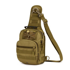 Unisex Nylon Oxford Fabric Multifunctional Men and Women Chest Shoulder Satchel Bag Tactical Sling Pack Camping Shoulder Pack