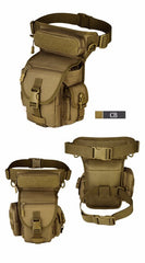 MY DAYS Professional Drop Utility Thigh Pouch Multi-Pockets Military Waist Pack Weapons Tactics Outdoor Sport Ride MOLLE Leg Bag