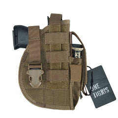 OneTigris Tactical Molle Gun Holster with Mag Pouch for Pistol Military Airsoft Hunting fit Glock 17 18 19 23 Beretta M92 M96 M9