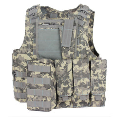 Outdoort Hunting Fishing Accessories Camouflage Vest Amphibious Multi Pockets Military Tactical Airsoft Molle Plate Carrier