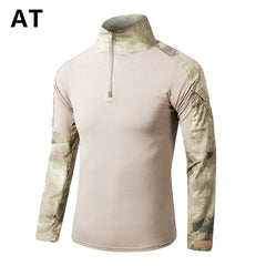 MEGE Men Military Airsoft Combat Shirt Frog Shirt, Tactical Gear Multicam Typhon Lightweight Rapid Assault Long Sleeve Shirt