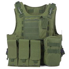 USMC Airsoft Tactical Military Molle Combat Assault Plate Carrier Vest Tactical vest 7 Colors CS outdoor clothing Hunting vest