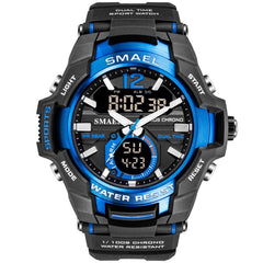 SMAEL 2020 Men Watches Fashion Sport Super Cool Quartz LED Digital Watch 50M Waterproof Wristwatch Men's Clock Relogio Masculino|Quartz Watches