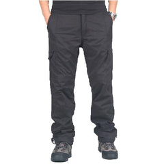 MAGCOMSEN Pants Men Winter Double Layer Men's Cargo Pants Baggy Pants For Men Military Tactical Pants Fleece Trousers AG-TY-02