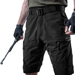 Men Military Style Cargo Shorts Army Shorts Male Nylon Loose Work Casual Tactical Shorts Summer Bermuda