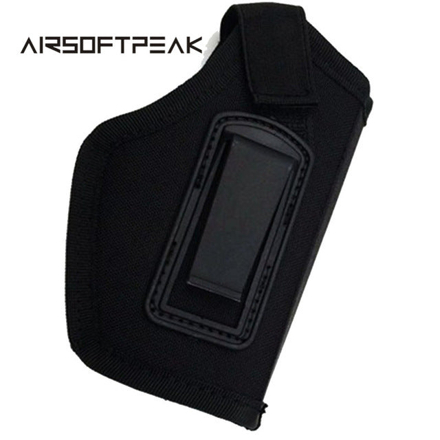 IWB Concealed Belt Holster Clip-On Carry Gun Holster Pouch Stealth Tactical Molle Waist Belt Pistol Pouches Hunting Shooting