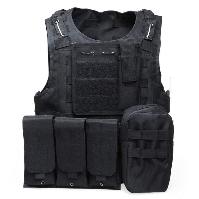 USMC Airsoft Tactical Military Molle Combat Assault Plate Carrier Vest Tactical vest 7 Colors CS outdoor clothing Hunting vest