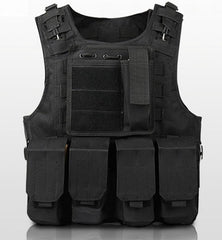 Quick Release Military Modular Molle CIRAS Tactical Vests Assault Vest Airsoft Combat Vests Includes Mag Pouch & Acessory Bag