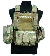 Tactical Vest Molle CIRAS Airsoft Combat Vest W/Magazine Pouch Releasable Armor Plate Carrier Strike Vests Hunting Clothes Gear