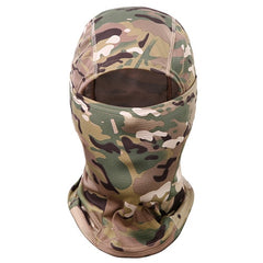 TACVASEN Tactical Hood Headwear Balaclavas Full Face Mask Lightweight Quick Drying Camouflage Combat Neck Gaiter Sun Protection|Military