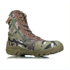 Men Ankle Boots Camouflage shoes Military Tactical Combat Boots Desert Boots Botas Autumn Winter shoes size 39-45