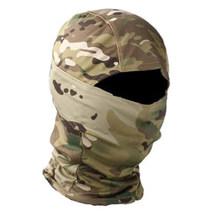 TACVASEN Multicam Camouflage Tactical Hood Mask Quick Dry Hunt Full Face Mask Paintball War Game Helmet Army Military Face Mask|full face mask|military face maskhood mask