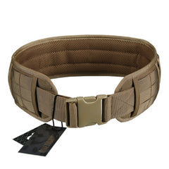 OneTigris Tactical Hunting Molle Battle Belt Military Combat Padded Patrol Belt for Men Waist Support