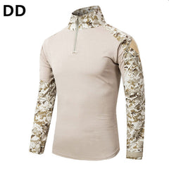 MEGE Men Military Airsoft Combat Shirt Frog Shirt, Tactical Gear Multicam Typhon Lightweight Rapid Assault Long Sleeve Shirt