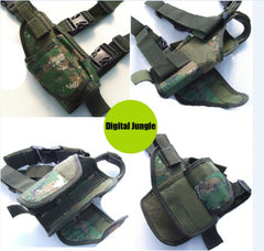 Universal Holster Molle Gun Outdoor Tactical Leg Holster Pistol/Gun Drop Leg Thigh Holster 31-0009