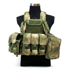 Tactical Vest Molle CIRAS Airsoft Combat Vest W/Magazine Pouch Releasable Armor Plate Carrier Strike Vests Hunting Clothes Gear