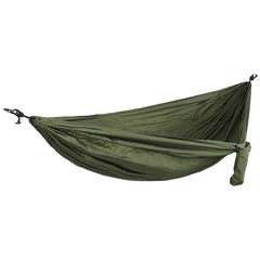 OneTigris Camping Double Person Hammock Hiking Hunting Travel Parachute Hammock For 2 Adults (Carabiners &Ropes are Included)