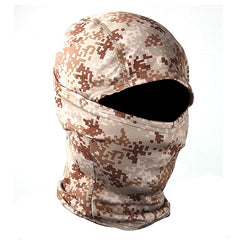 TACVASEN Tactical Camouflage Balaclava Full Face Mask Wargame Hunt Shoot Army Bike Military Helmet Liner Combat Airsoft Gears|Military