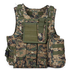 USMC Airsoft Tactical Military Molle Combat Assault Plate Carrier Vest Tactical vest 7 Colors CS outdoor clothing Hunting vest